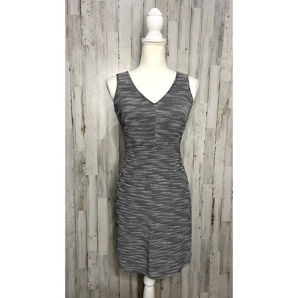 Banana Republic Women's‎ Tweed V-Neck Sheath Dress 0P Multicolor - Picture 2 of 6